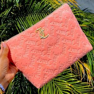 Juicy Couture makeup bag